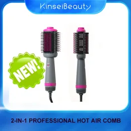 Brushes Kinseibeauty Professional hair stylist salon hair dryer curling iron hair equipment straightening electric comb three speed mode