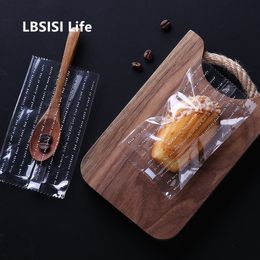 LBSISI Life 100pc Letters Nougat Biscuit Baking Machine Sealed Packaging Bags Chocolate Cake Decorating Supplies Event & Party