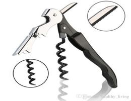 Waiter Wine Tool Bottle Opener Sea horse Corkscrew Knife Pulltap Double Hinged Corkscrew DHL 2129353405