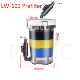 Prefilter aquarium fish tank pre-filter external filter bucket aquarium tortoise tank outer bucket filter pump no power