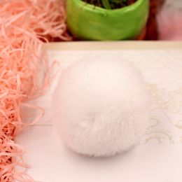 8cm Artificial Plush Ball Creative DIY Hand Craft Supplies Gifts Garment Sewing Cloth Decor Accessories Faux Fur Pompom Balls