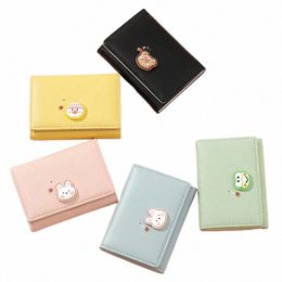 girls Coin Purses Cute Rabbit Wallets for Women Small Zipper Girls Credit Card Holder for Teen Leather Coin Purse Female Wallet l4Jn#