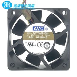 Cooling New original DATB0625B8H 48V 0.17A 6CM 6025 fourwire industrial computer server cooling fan