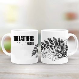 The Last of Us Part 2 11oz White Ceramic Creative Milk Tea Cup Friends Gift Coffee Mug