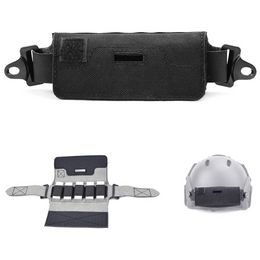Tactical Helmet Battery Pouch for FAST Helmet Balance Battery Bags CS Wargame Paintball Hunting Accessories Counterweight Pack