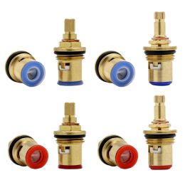 Faucet Cartridge " 20 Teeth Replacement Tap Valves Brass Ceramic Cartridge