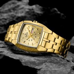 watch Automatic Mechanical Movement Waterproof Luminous Luxury Men Wristwatch 904L Stainless Steel Strap watch montre