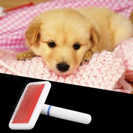 Multi-purpose Dog Cat Comb Brush Needle Pet Hair Grooming Trimmer Comb Footprint Pet Flea Comb Brush Slicker Tool Dog Clean Tool