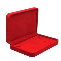 Large Velvet Jewelry Set Box Wedding Ring Gift Organizer Jewelry Packaging Display Box Ring Square Box Earring Rings Packaging