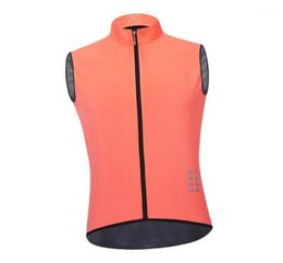 Men039s HiViz Safety Running Cycling Vest Windproof and Reflective 5 Sizes Available11732010