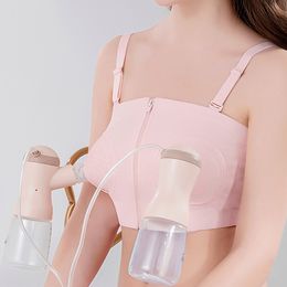 Hand-free Breastsucking Bra For Pregnant Women Breastfeeding Underwear Bra Single Bilateral Electric Breast Pump