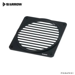 Cooling Barrow 12cm*12cm Metal Fan Cover for 120mm Fan Radiator Cooling for Computer Case Cooler Black Silver GJFZ01