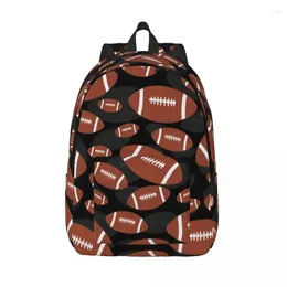 Storage Bags Soccer American Backpack For Preschool Kindergarten School Student Bookbag Boy Girl Kids Canvas Daypack Sports