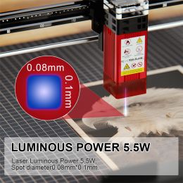 FLYING BEAR LaserMan Laser Engraving Cutting Machine with Airmate Assist Filter for WiFi-Connection Engraver
