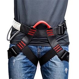 Outdoor Climbing Harness Protect Waist Safety Harness Half Body Safety Belt For Downhill Mountaineering Rappelling Tree Climbing 240325