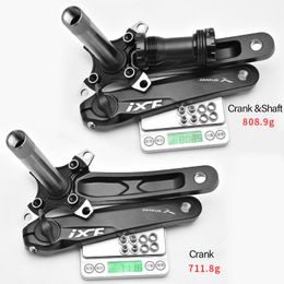 IXF MTB Crankset Bicycle Hollow Crank Aluminium Alloy Sprocket Mountain Cycling Crankets MTB Bike Parts