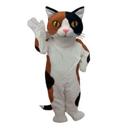 Mascot Costumes Mascot Costumes Foam Cute Cat Cartoon Plush Christmas Fancy Dress Halloween Mascot Costume YZZB
