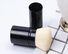 Retractable blush powder makeup brush Retractable Kabuki Brush with retail Box Single Package Brand Cosmetics Tools Brush DHL ship6110378