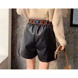 Fashion Casual PU Leather Dresses Spring Summer Shorts Sexy Short Skirts Womens Elegant One-piece Set Female Women's Sexy Club Party Skirt Female 633