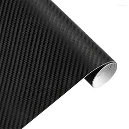 Window Stickers 30cmx127cm 3D Carbon Fiber Car Wrap Sheet Roll Film Decal Motorcycle