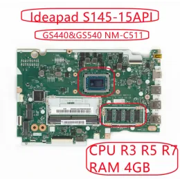 Motherboard GS440&GS540 NMC511 NMC511 For Lenovo Ideapad S14515API Laptop Motherboard With R33200 R53500 R73700 CPU 4GB RAM DDR4
