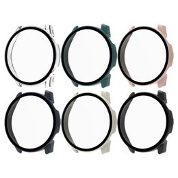 Wristbands for 100 Count Screen Protector Cover Suitable For Haylou RT2 LS10 Glass Case+Film Smart Watchband Full Protective
