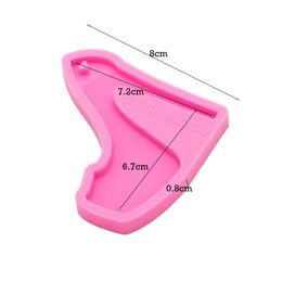 Shiny keychains High heels Silicone Moulds DIY shoes Jewellery keychain mould Epoxy Resin Mould Custom DY0150