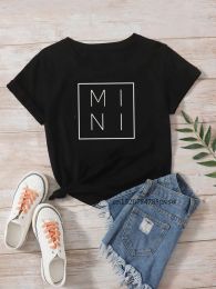 Mama Baby Family Matching Outfits Mom and Me Funny Women T-shirt Mother Daughter Tops Tee Girl Mommy Baby Clothes,Drop Ship