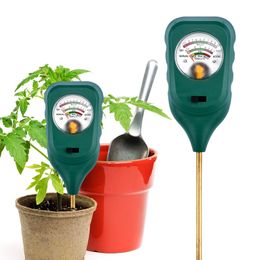 1 Piece 3 In 1 Soil PH Metre Moist Metre Humidity Detector With Metal Probe Testing Instrument For Plants