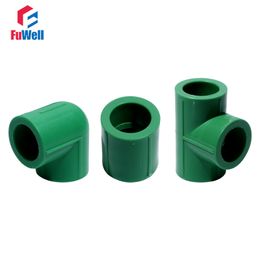 2pcs PPR Water Pipe Fitting Plastic Water Supply Pipe Joint 20/25/32mm 1/2'' 3/4'' 1'' Straight/Elbow/Tee Pipe Fitting Connector