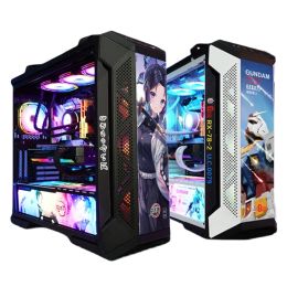 Towers DIY ARGB Lighting Panels Kit for ASUS TUF GT501 ROG Gamers PC Case,MOD Gabinet Animation Theme Light Board Rebuild 10pcs