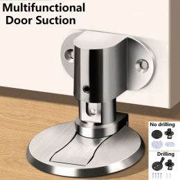 Cases Adjustable Door Stop Anticollision Household Invisible Door Suction Punchfree Strong Magnetic Door Stopper Stopper for Doors