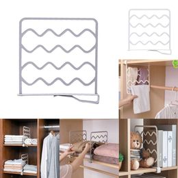 Tidy Closet Shelf Divider Wardrobe Partition Shelves Clothes Wire Shelving Storage Organizer Separator Home Kitchen Accessories