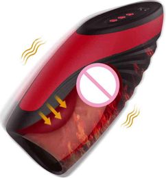 NXY Sex men masturbators Automatic Masturbators Men Heat Male Blowjob Machine Tongue Vagina Masturbation Sextoy For Man interactiv6478508