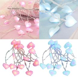 Heart Shape LED String Lights Wedding Garland With lamp Christmas Decorations For Home Valentine Gifts Engagement Party Supplies