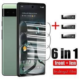 Hydrogel Film For Google Pixel 6A 2022 Camera Lens Glass On Googe Pixel 6 Pro 6Pro 5G 2021 6.71'' Screen Protector Not Glass