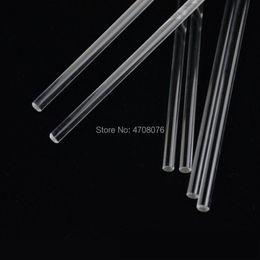 Borosilicate glass stirring rod Lab stirring stick/muddler glass stirrer for scientific experiment transparent dia 8mm 10pcs/lot