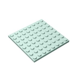 Educational Assemblage GOBRICKS Plate 8 x 8 compatible with lego 41539 pieces of children's DIY Building Blocks Technical