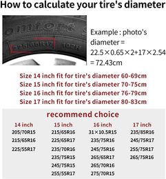 Spare Tyre Cover Universal Tyres Cover Beautiful Universe Car Tyre Cover Wheel Weatherproof and Dust-Proof UV Sun Tyre C