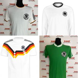 1974 Germany Retro Soccer Jersey Beckenbauer KLINSMANN Matthias 1986 1990 1992 94 96 classic home Away shirt KALKBRENNER vintage jerseys Football uniform