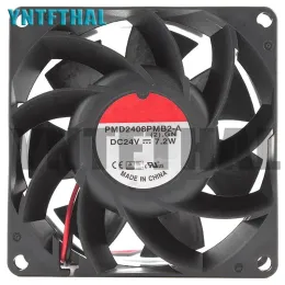 Chain/Miner Well Tested For PMD2408PMB2A DC 24V 7.2W CPU Cooler Heatsink Axial Inverter Fan 8038 80x80x38mm 8cm 80mm