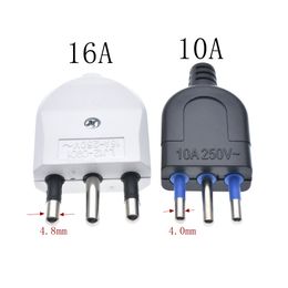 10A/16A Italian plug Connect the power cord Male female plug Power Plugs Italian tripolar convert socket