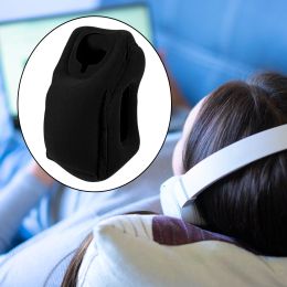 Folding Travel Pillow Inflatable Breathable Neck Pillow Support Pillow for Adults Aeroplanes Home Office Travel Head Pillow