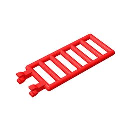 Gobricks GDS-988 Bar 7 x 3 with Double Clips (Ladder) compatible with lego 6020 pieces of children's toys parts