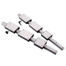 External Dual-Axis Linear Slide Rail, Square Guide Rail, High-Speed Roller Slide LGD6 LGD8 LGD12 L=100-1150mmCNC Cutting Machine