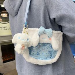 Work Dresses Aoger Shoulder Bags Y2k Cartoon Jk Crossbody For Women Cute Plush Small Bag Japan Style Versatile