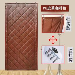 Home Thermal Insulated Door Curtain Winter Doorway Cover Drape Screen Heavy Duty Soundproof Barrier Tapestry Blanket Windproof