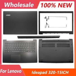 Cases NEW For Lenovo Ideapad 33015 33015ICH Laptop LCD Back Cover Front Bezel Palmrest Keyboard Bottom Case Hinges Cover Black 15.6"