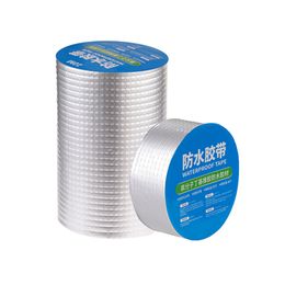 Butyl Rubber Tape Aluminium Foil Waterproof Tape Roof Hose Glass Repair Elastic Sticker To Prevent Leakage Super Repair Nano Tape