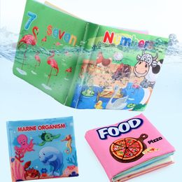 Kid Montessori Cloth Books Soft 1PCS Baby Books Rustle Sound Baby Infant Early Learning Educational Toy 0 -12 Months Tear-proof